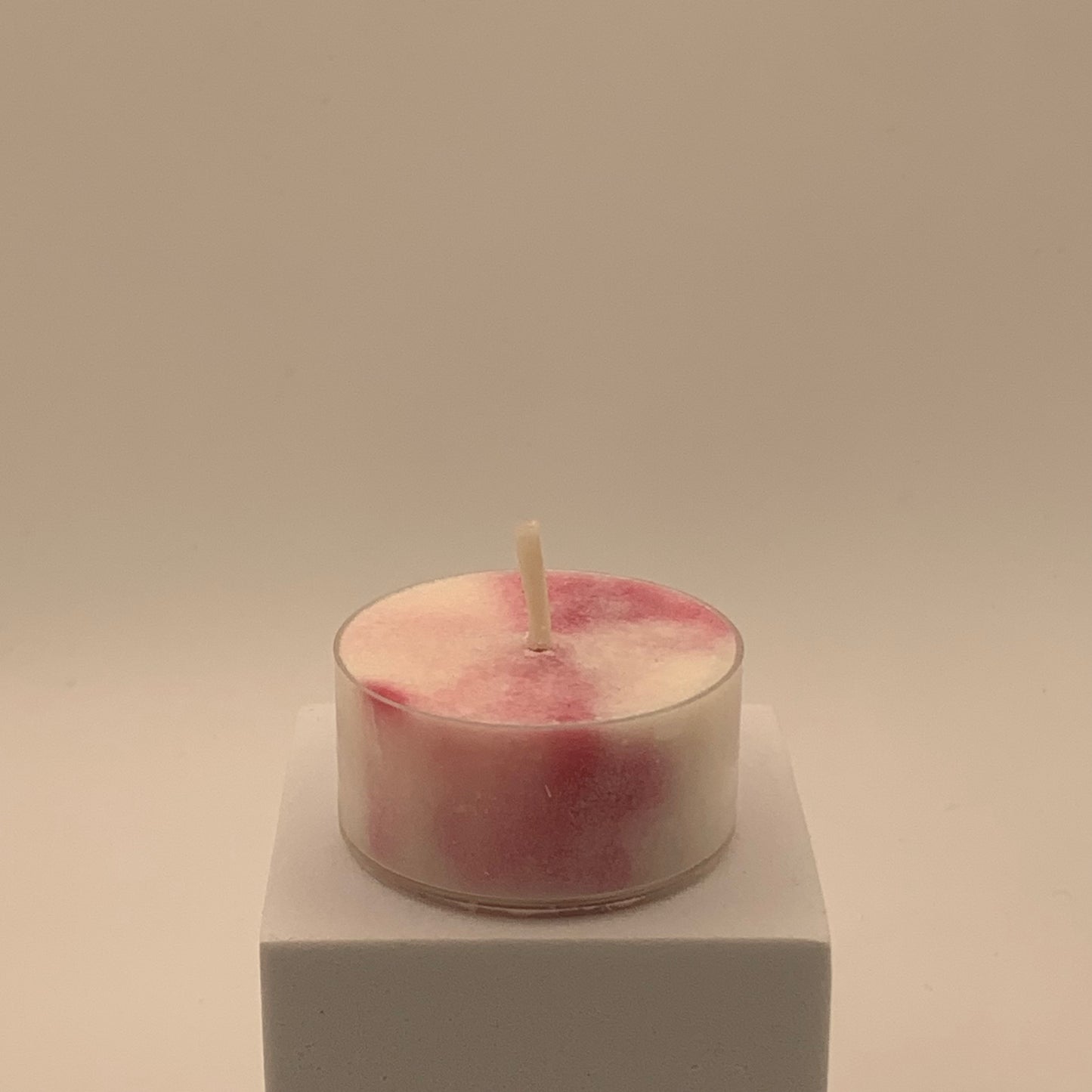Raspberry Ripple Tea Lights