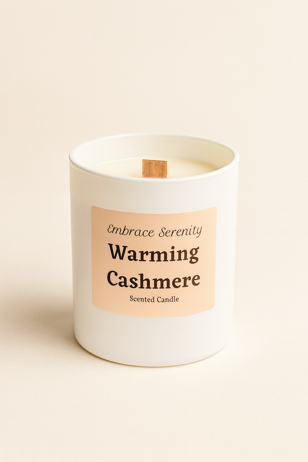 Warming Cashmere Scented Candle