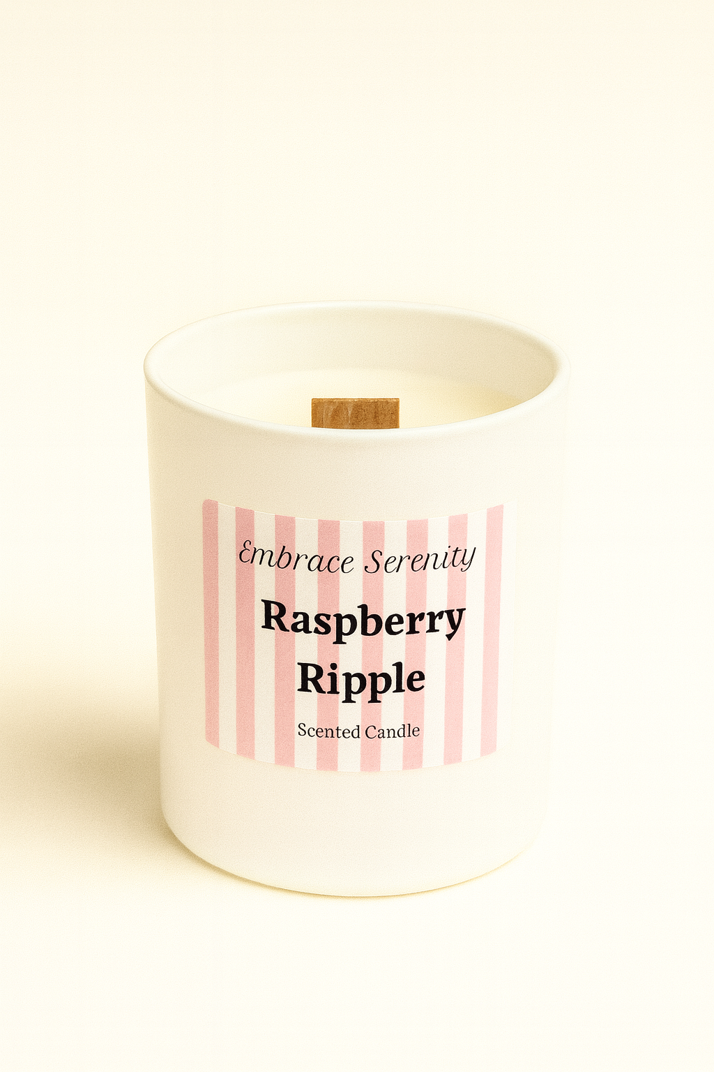Raspberry Ripple Scented Candle
