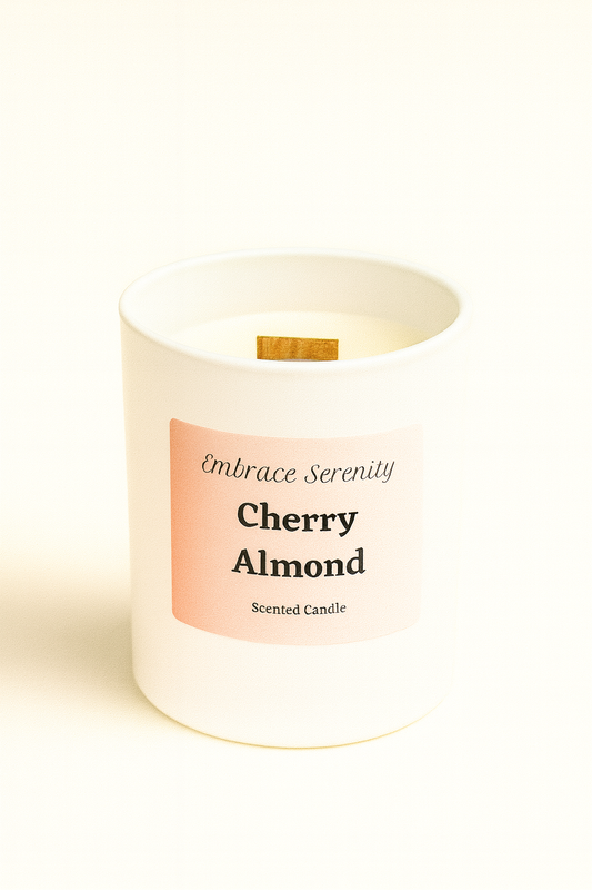 Cherry Almond Scented Candle