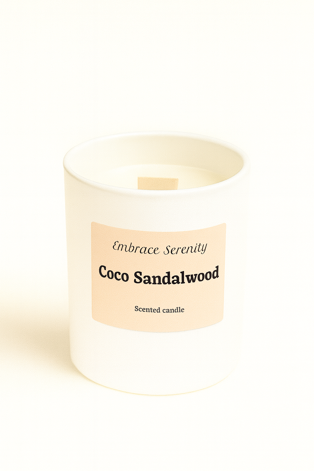 Coco Sandalwood Scented Candle