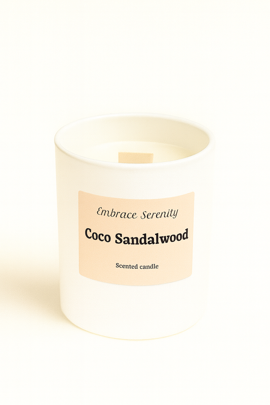 Coco Sandalwood Scented Candle