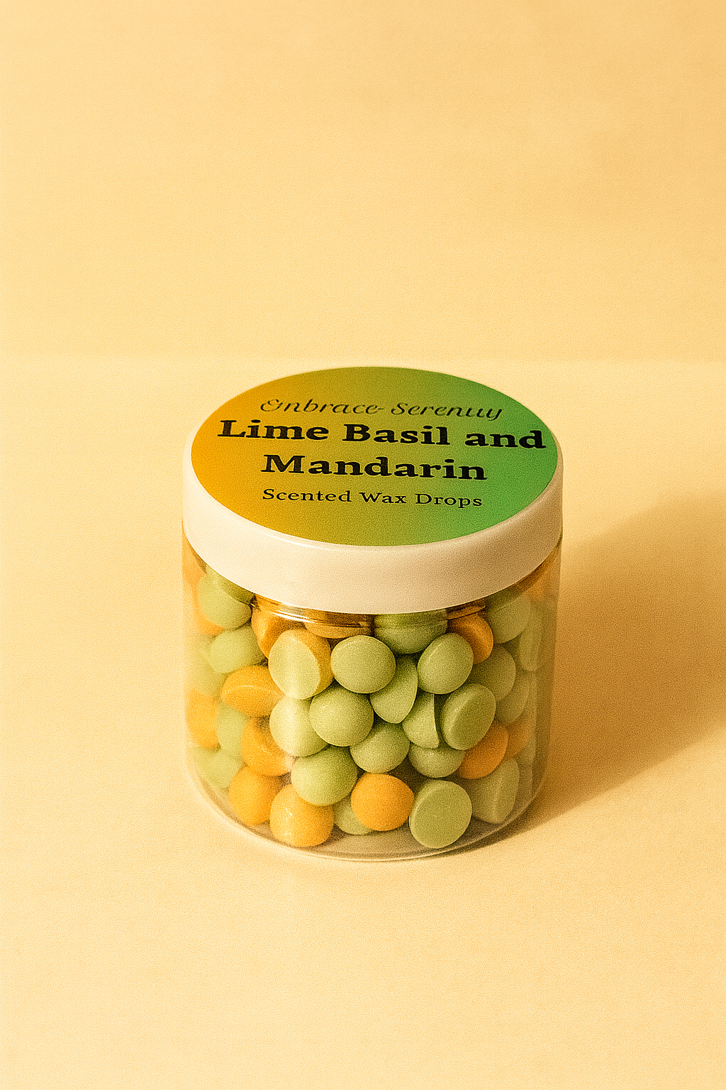 Lime Basil and Mandarin Wax Drops
