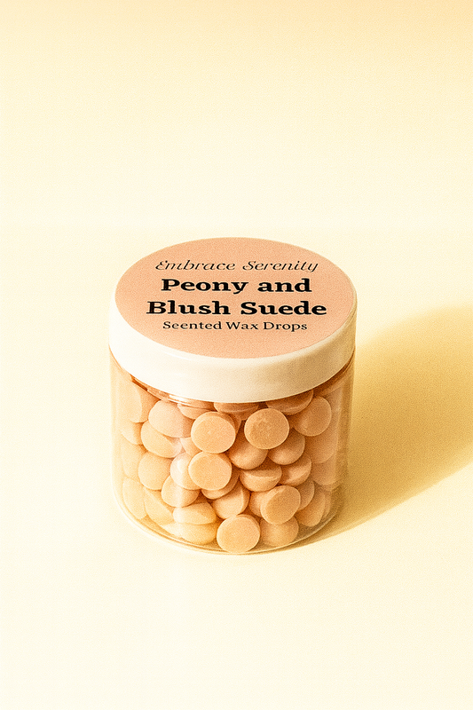 Peony and Blush Suede Wax Drops