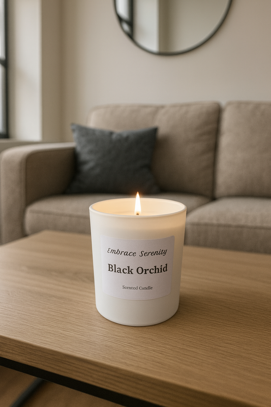 Black Orchid Scented Candle
