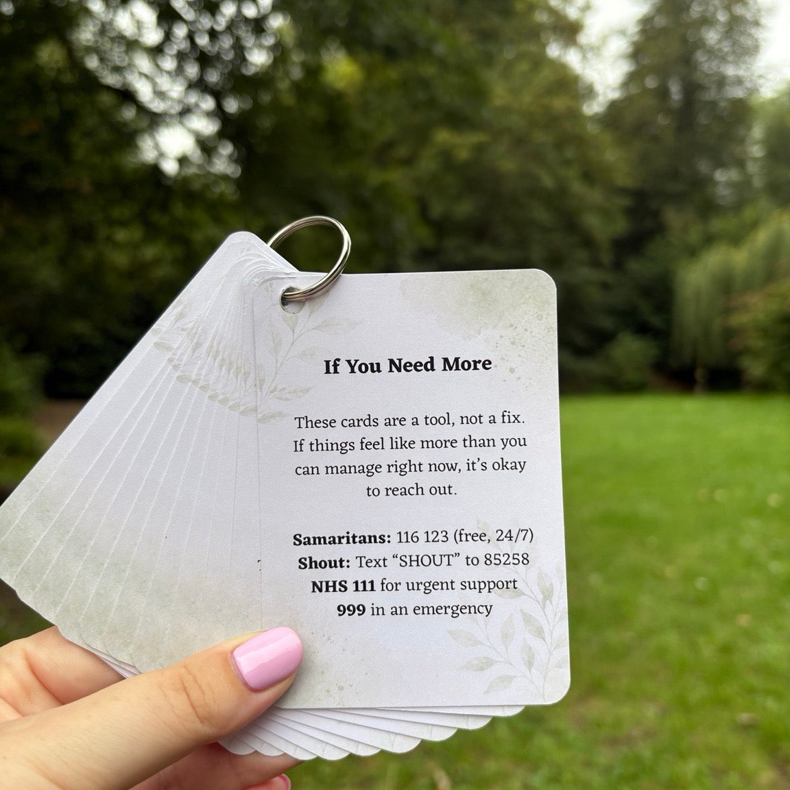 Grounding Cards – 10 Simple Grounding Techniques